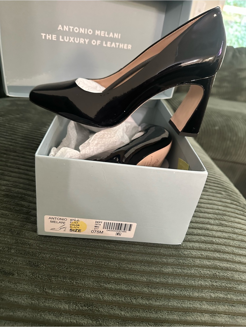 Antonio Melani Black Parent Pump